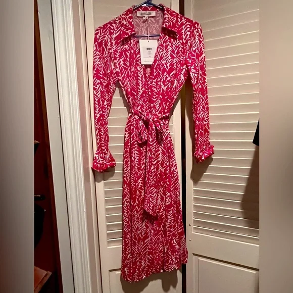 knee length dresses for ladies Astrid Wrap Dress